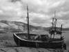 old fisherboat at Ardgour Inn