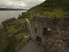 Urquhart Castle on the boundary of Loch Ness